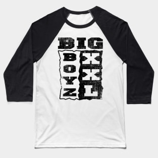 BIG BOYZ XXL BODYBUILDING Baseball T-Shirt